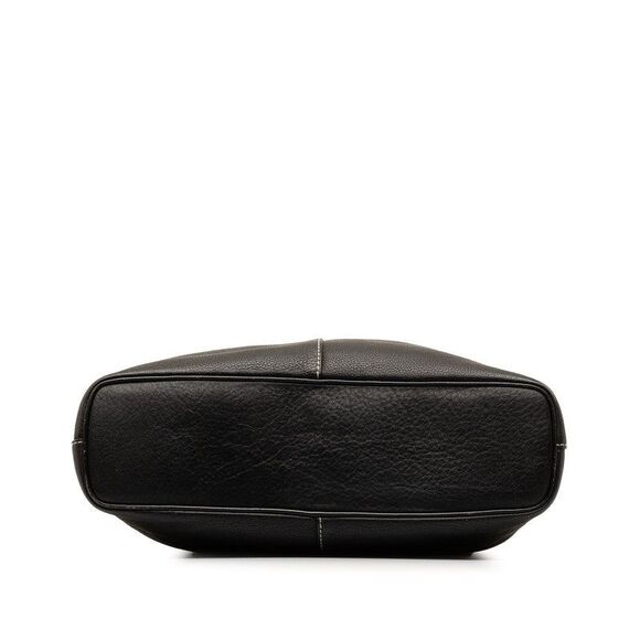 Burberry Nova Check Shadow Horse Leather Tote Bag - Picture 4 of 6